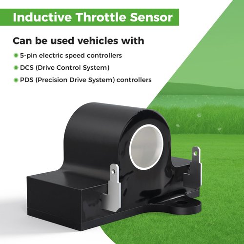 10L0L Golf Cart Inductive Throttle Sensor for EZGO TXT/Medalist 1994-Up Electric Models - Replacement for OEM 25854G01 25854-G01 - Compatible with DCS/PDS Speed Controllers