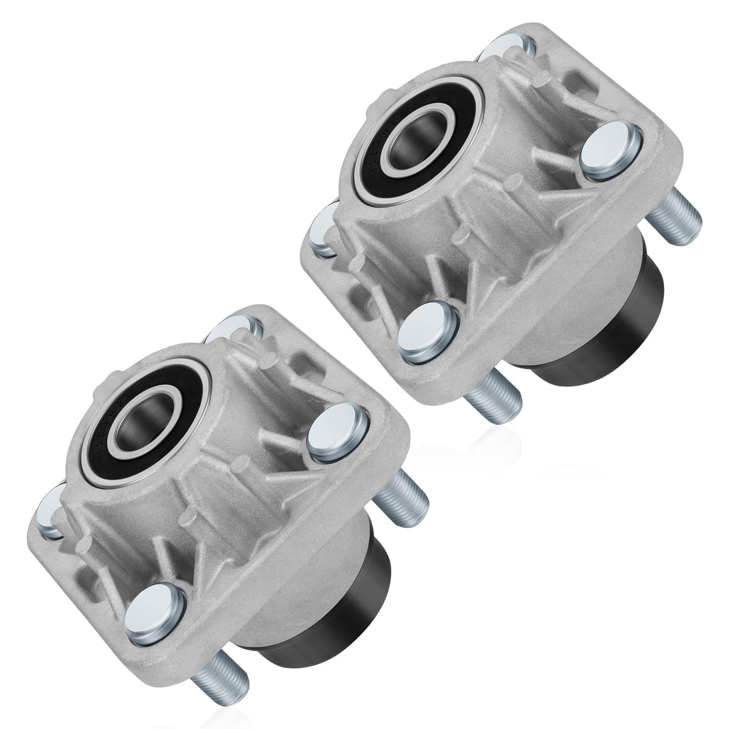 M MATI Front Wheel Hub Assy with Bearings Cover Cap for Club Car DS & Precedent 2003-up 102357701 1023577-01 102353201