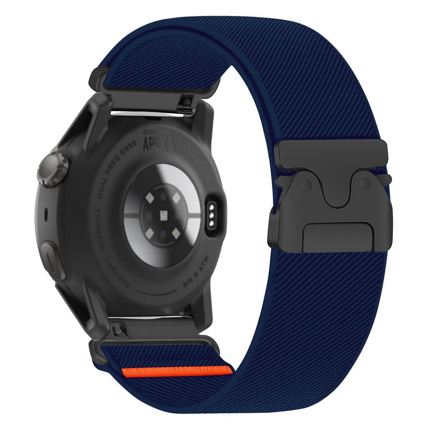 SUGARJAR Nylon Bands 22mm Compatible with COROS PACE 3/APEX 4 42mm/APEX Pro/APEX 2 Pro/APEX 46mm/PACE Pro Adjustable Sport Replacement Straps for Women Men