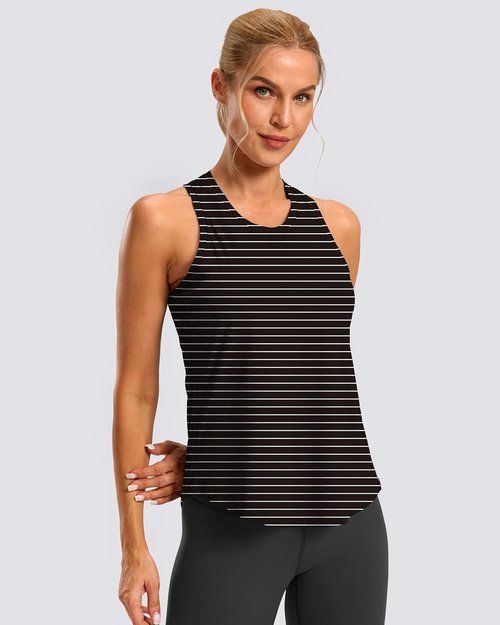 G Gradual Women's Racerback Workout Tank Top - Loose Fit Athletic Yoga Shirt for Running & Gym
