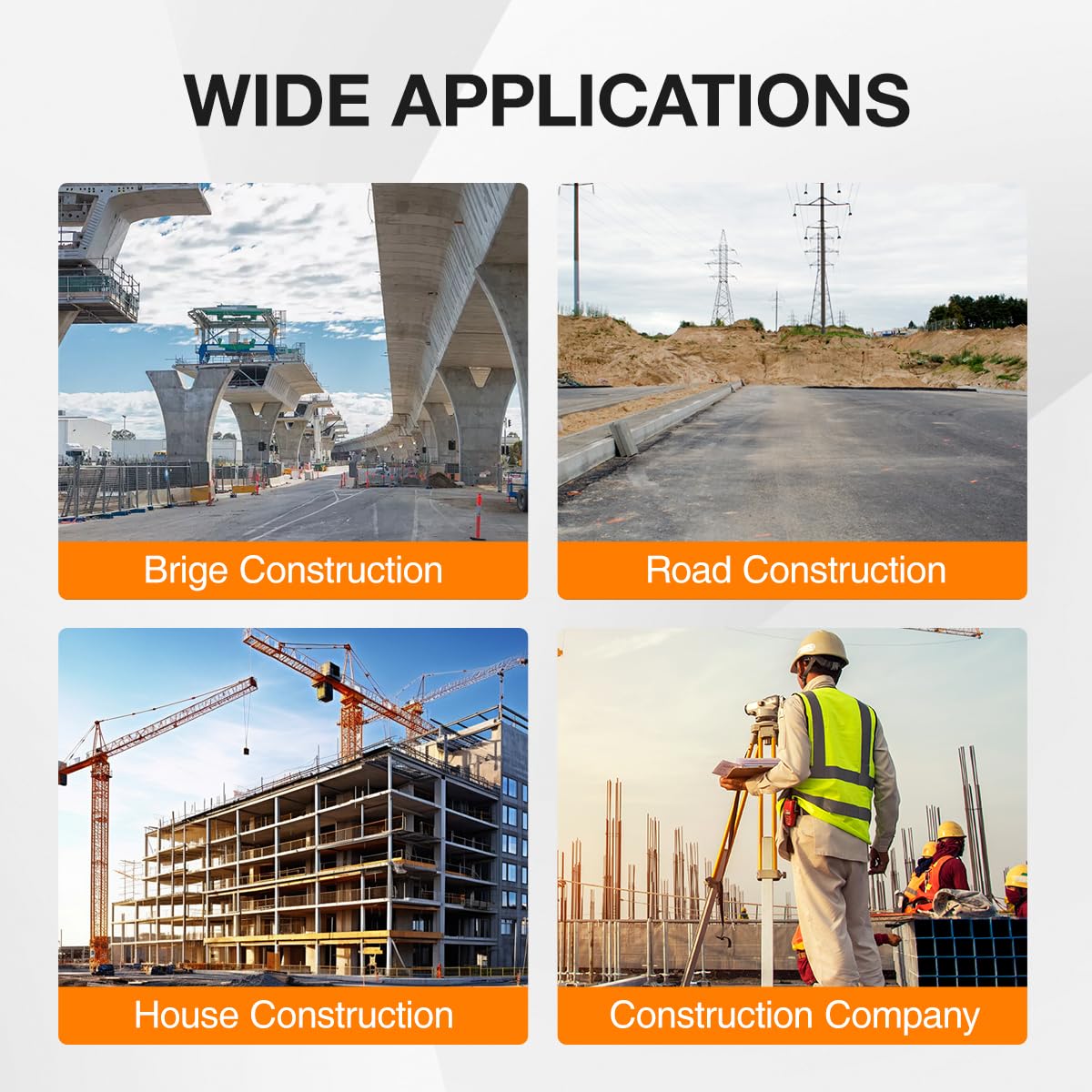 SMTOER CTH-80 Concrete Rebound Hammer Tester | Digital Concrete Strength Test Kit 10-70MPa (1450-10150psi) | Mechanical Resiliometer with Calibration Tool & Case