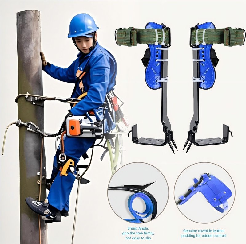 ruifengsheng Tree Climbing Gear,Tree Climbing Gear Arborist Tree Climbing Kit for Tree Work,Suitable for Felling and Picking