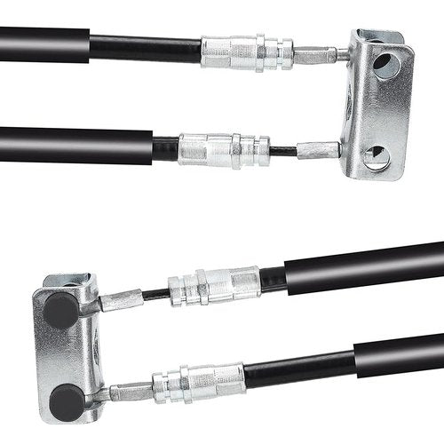 LEAPGOMAX EZGO TXT Brake Cable Set Passenger and Driver Side Stainless Steel Core for Marathon Medalist Golf Cart 1994-2008 Gas & Electric OEM 70969-G03