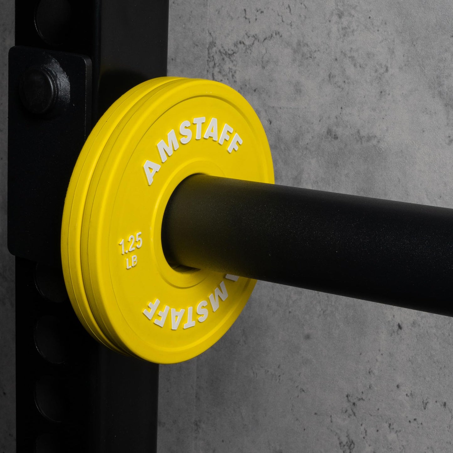 AmStaff Fitness Change and Fractional Plates - Weightlifting & Strength Workouts Gear for Incremental Gains, Standard 2" Hole Diameter for Standard Bars - (10LB, Pair)