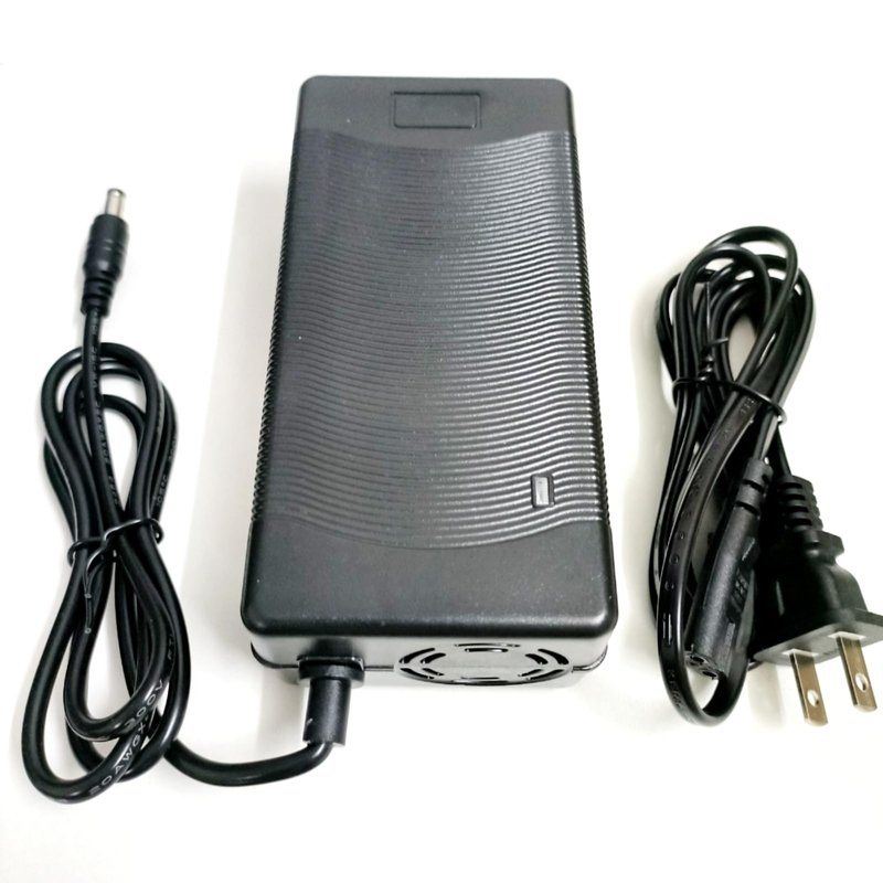 [Verified Fit] 58.8V 3A/ 2A Fast Charger 5.5mm Barrel Plug, Fit 14S 50V 52V 51.8V Lithium Battery for Nanrobot d6 and Other Brands 51.8V 52V Battery Charger Power Supply