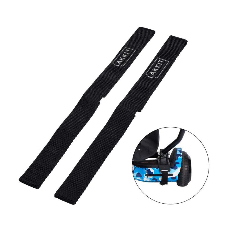LAKKIT Hoverboard Seat Attachment Straps Adjustable Replacement Straps for Hoverboard Gocart Self Balancing Scooter 3 Pairs