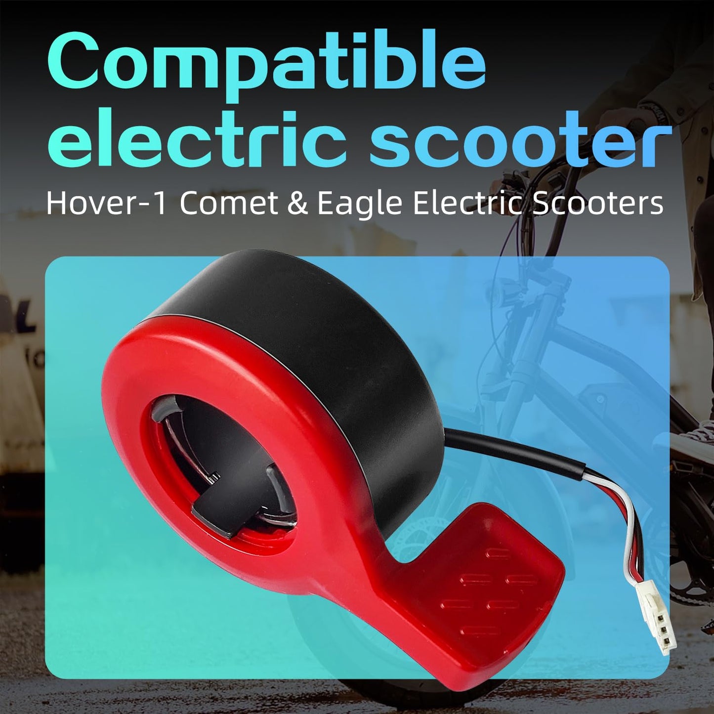 BIAQI Replacement Thumb Brake Lever for Hover-1 Comet Electric Scooter – DIY Speed Control & Finger Brake, Compatible with Electric Scooter Accessories