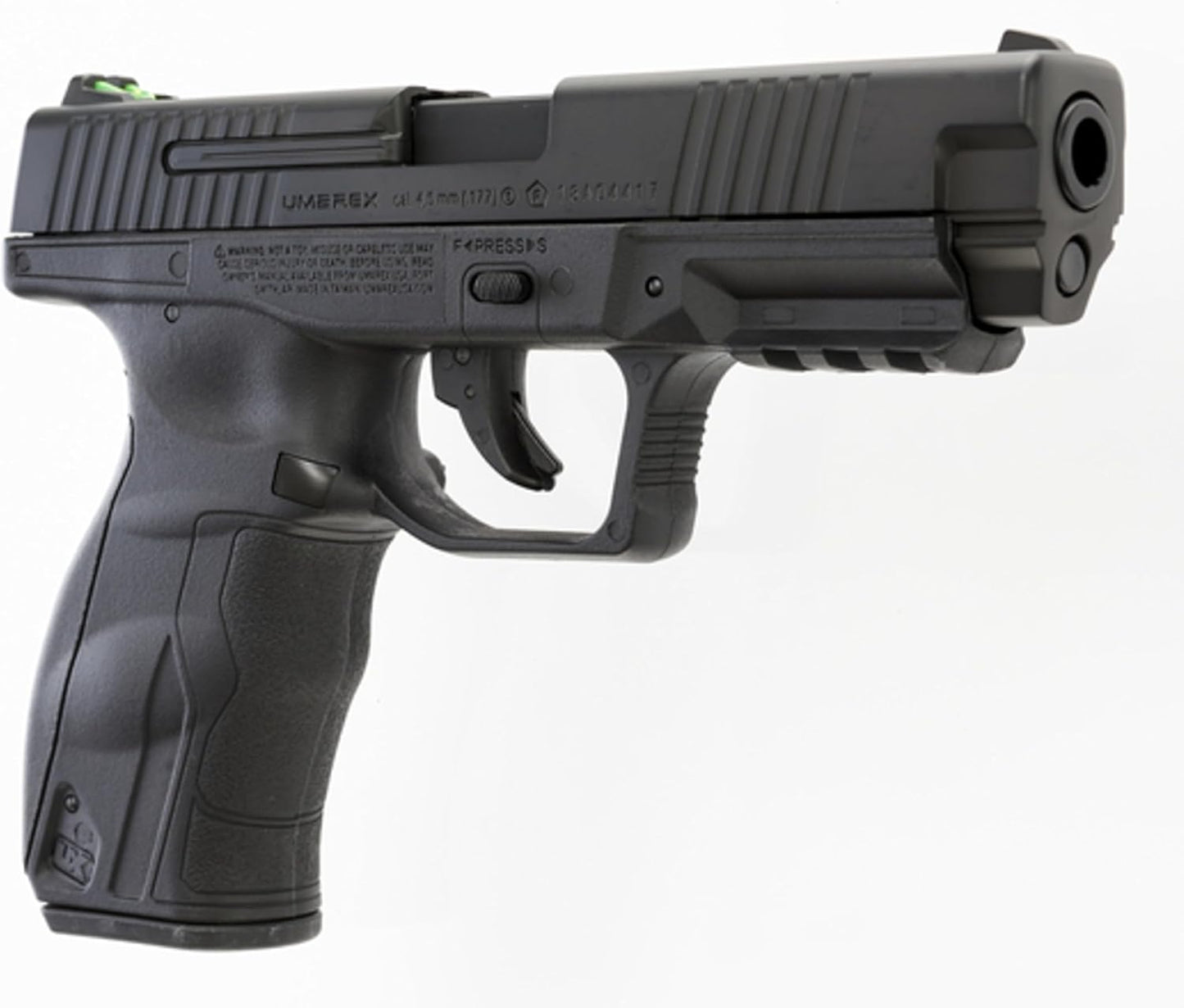 Umarex 9XP .177 Caliber BB Gun Air Pistol - Compact & Lightweight Design, Black Finish