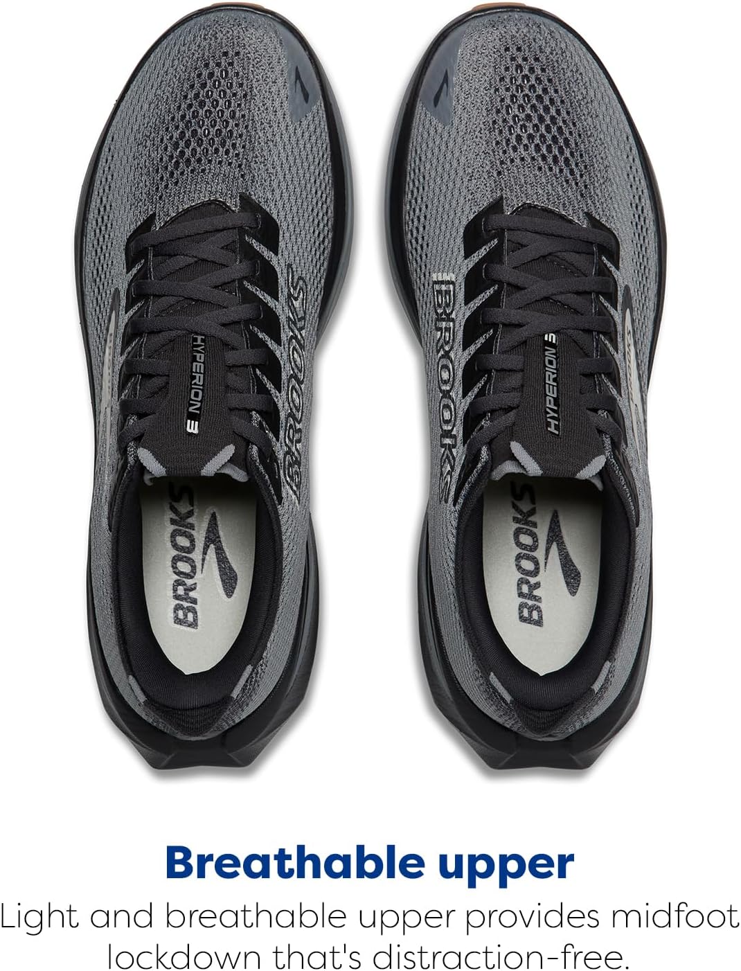 Brooks Men's Hyperion 3 Running Shoe - Lightweight Comfort for Neutral Runners | Size Options Available