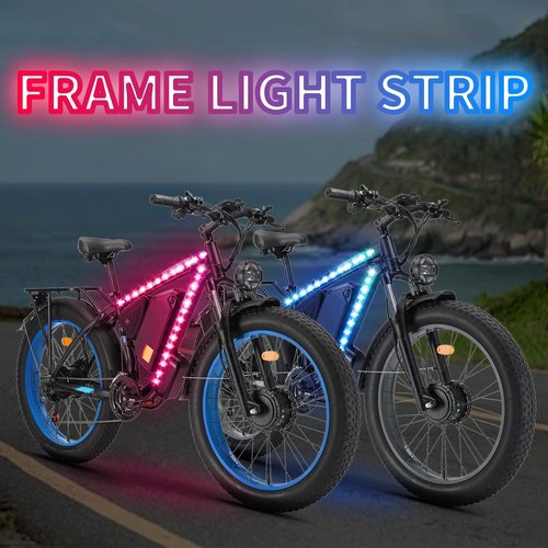 Bike Lights, Can Be Cropped, Bike Lights for Night Riding Ultra Bright Waterproof.for Adults Kids Boys, and Girls Outdoor Bike Lighting Accessorie