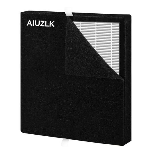 AIUZLK P260 P280 Washable Replacement Filter,Only Compatible with AIUZLK P260 and TPLMB P280 Air Purifier,0.1 Micron H13 HEPA and Activated Carbon Filter. (1 pack)