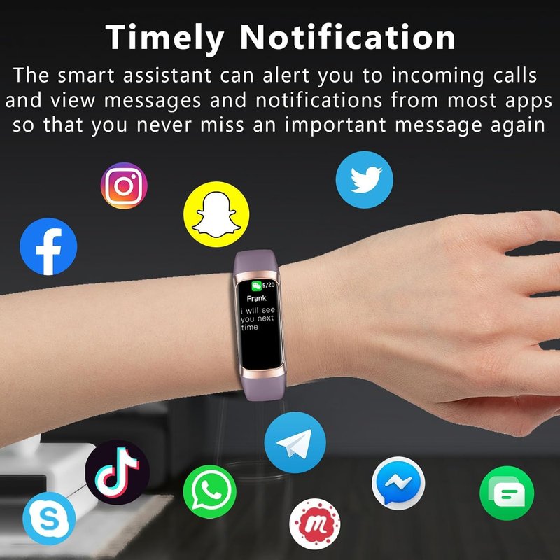 BSLIZHEN Fitness Tracker with 24/7 Blood Oxygen Heart Rate and Sleep Monitor,IP68 Waterproof,1.10''AMOLED Touch Color Screen,Step Counter Health Activity Trackers for Women Men (Bordeaux)