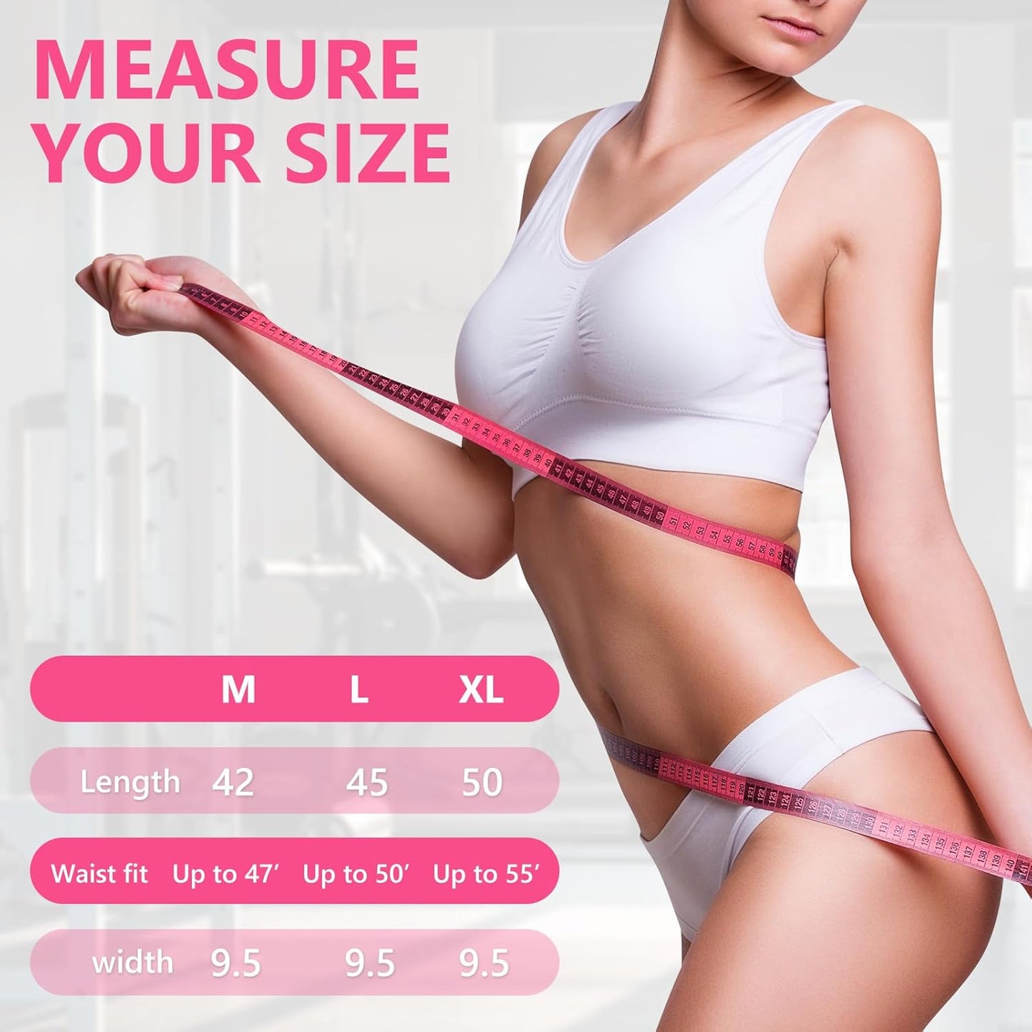 MORECOO Waist Trainer - Sculpting Sweat Band for Stomach & Waist Trimming | Ideal for Workouts