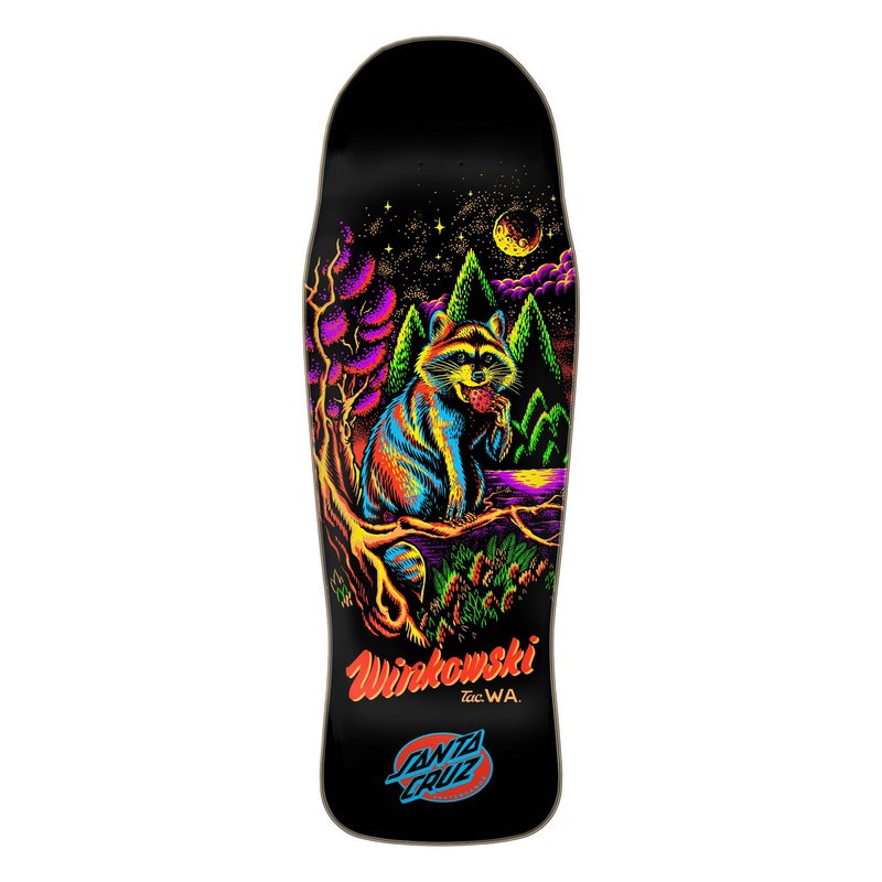 Santa Cruz Winkowski Trash Panda Pro Shaped 10.34in x 30.54in Skateboard Decks