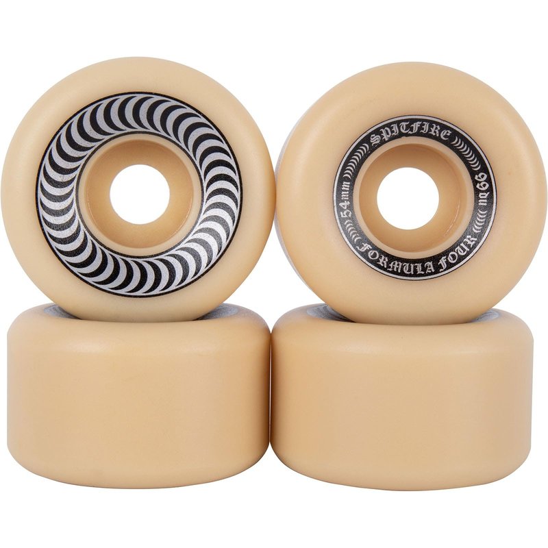 Spitfire Wheels Formula Four Skateboard Wheels OG Classics 99 White 54mm