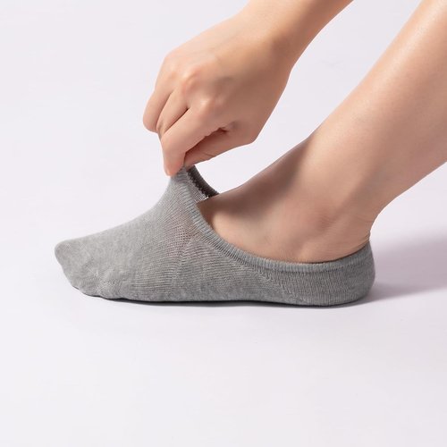 IDEGG No Show Socks - Low Cut Anti-Slip Athletic Liner Socks for Men & Women | Comfortable & Invisible