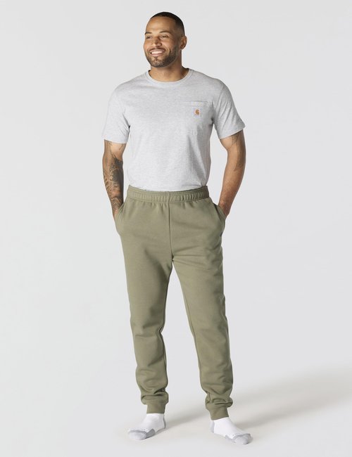 Carhartt Men's Loose Marquette Sweatpant, Dusty Olive, Large