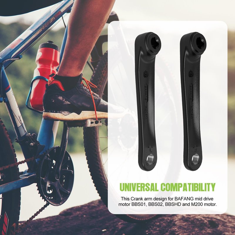 BAFANG Crank Arm Only Left Side 170mm Diamond Hole Crank