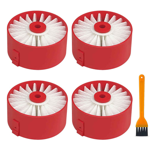 Smilefil 4 PACK N858184 HEPA Filters Replacement Fits for Craftsman V20 Cordless Stick Vacuum CMCVS001D1, also fits for Black Decker BSVF1 BSV2020 BSV2020G BSV2020P Cordless Stick Vacuums