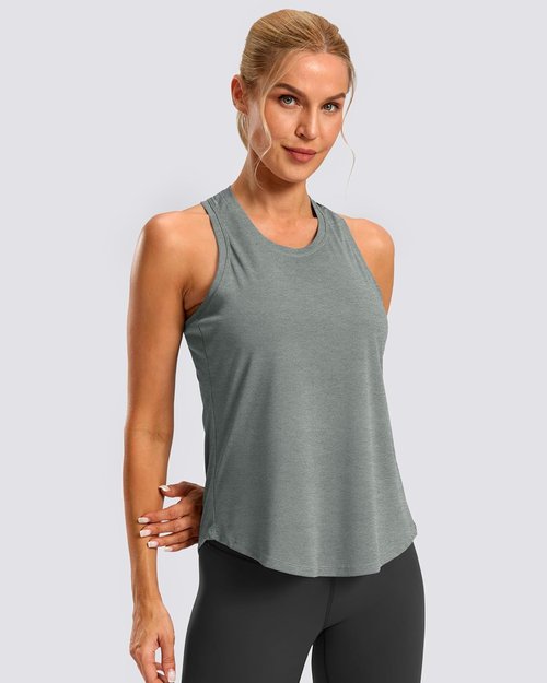 G Gradual Women's Racerback Workout Tank Top - Loose Fit Sleeveless Athletic Yoga Shirt | Ideal for Gym & Running