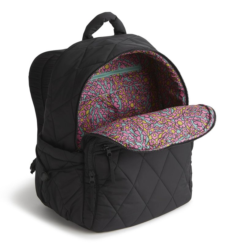 Vera Bradley Women's Featherweight Bancroft Backpack, Moonless Night, One Size