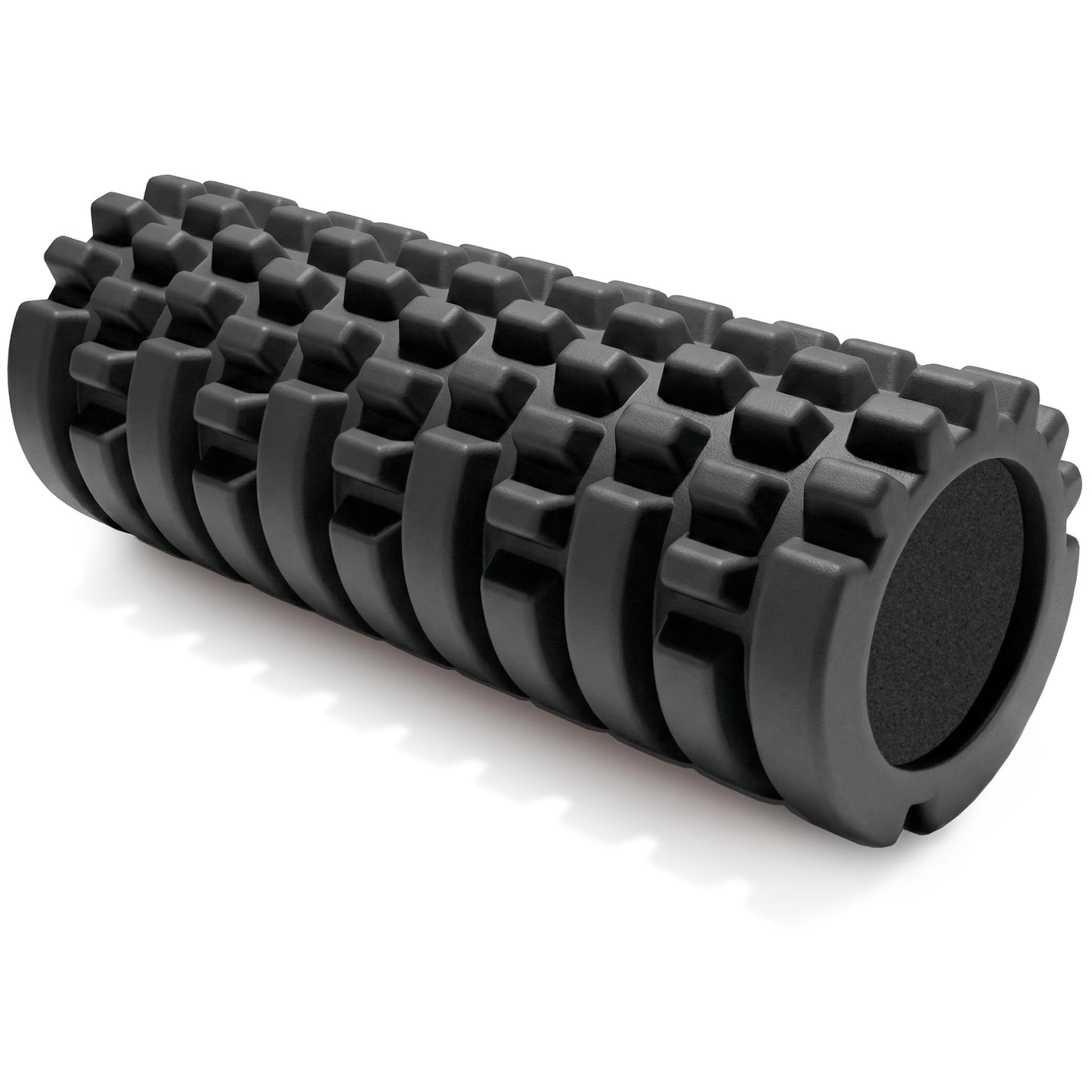 321 STRONG Foam Roller - Medium Density Deep Tissue Massager for Muscle Massage and Myofascial Trigger Point Release , with 4K eBook - Black
