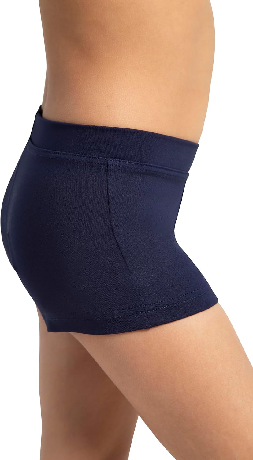 Capezio Boy Cut Low Rise Shorts for Girls - Comfortable Fit & Stylish Design | Perfect for Dance