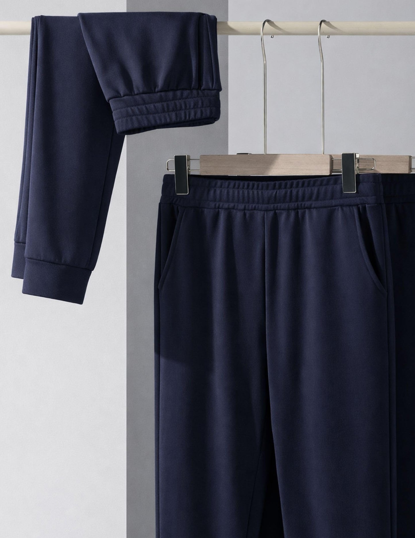 3 Pack Boys Lightweight Jogger Pants, Youth Athletic Sweatpants, Kids Toddlers Clothes Apparel (Set 7, Small) Navy