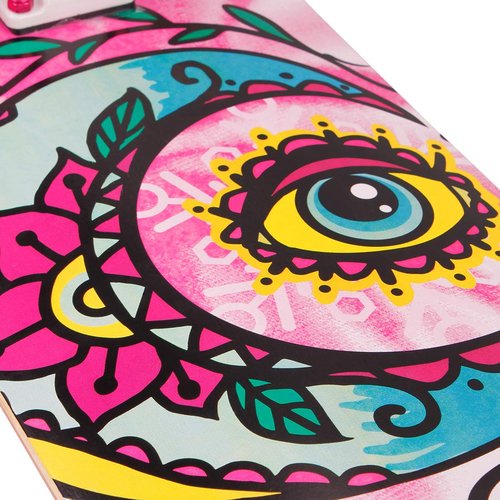 FISH SKATEBOARDS Standard Skateboard, Complete Skateboard 31''x 8'', 7 Layer Canadian Maple Double Kick Deck Concave Cruiser Trick Skateboards for Kids Boys Girls Youths Beginners.