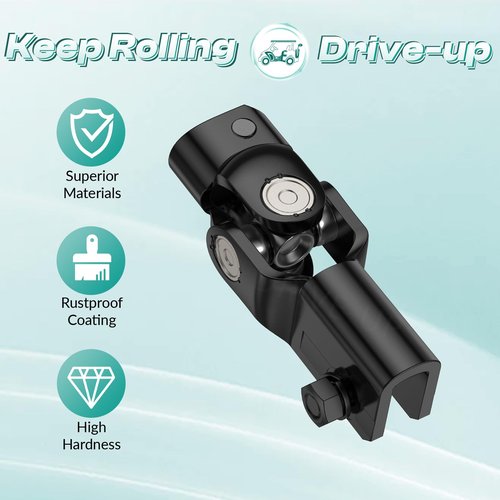 DRIVE UP Golf Cart Steering Yoke Assembly for EZGO RXV 2008-up Gas and Electric Models, Replaces OEM 604613
