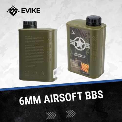 Evike Airsoft - EMG International Match Grade 6mm Airsoft BBs | Precision Performance 0.20g