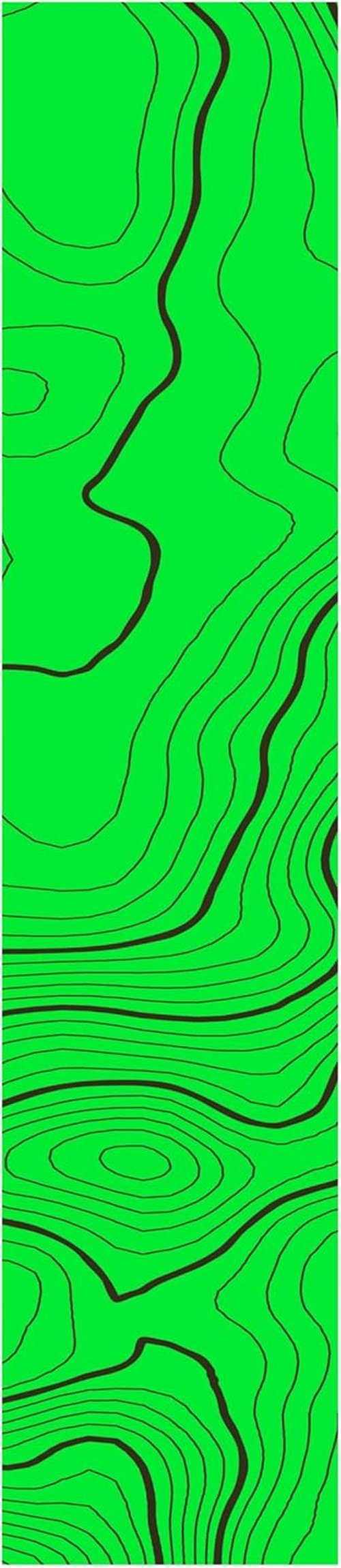Arrow Wraps - Standard Diameter Color Topography Designs - Pack of 15, 5.7 Inch