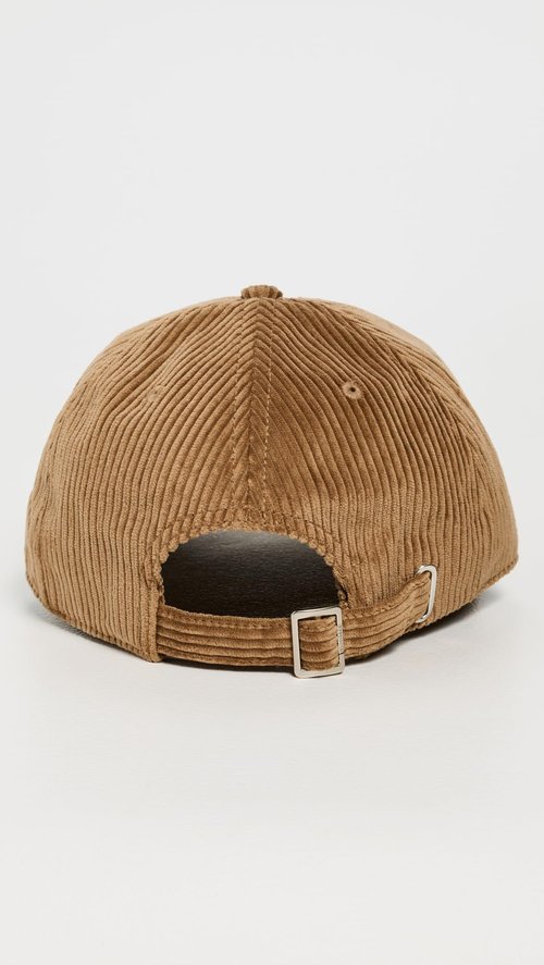 Lacoste Unisex Cotton Velour Cap, Date Brown, One Size