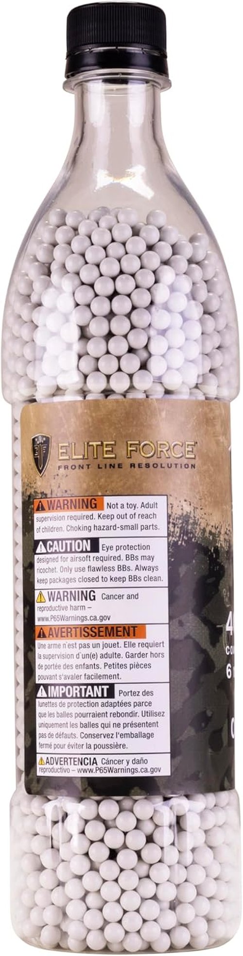 Elite Force 6mm Airsoft BBs - Premium Competition Ammo, 4000 Count for Optimal Performance