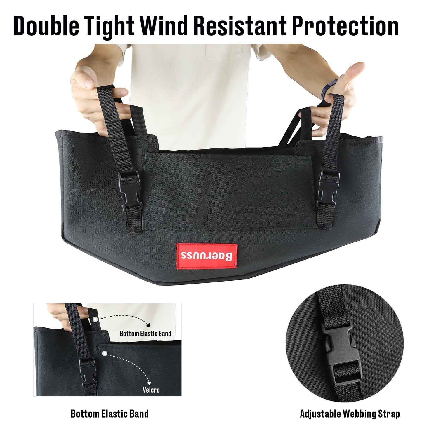 Winch Cover,Heavy Duty UV-resistant Waterproof Winch Protective Cover for Electric Winches 8000-12000 lbs up to 13500 lbs,Indoor/Outdoor Winch Accessories