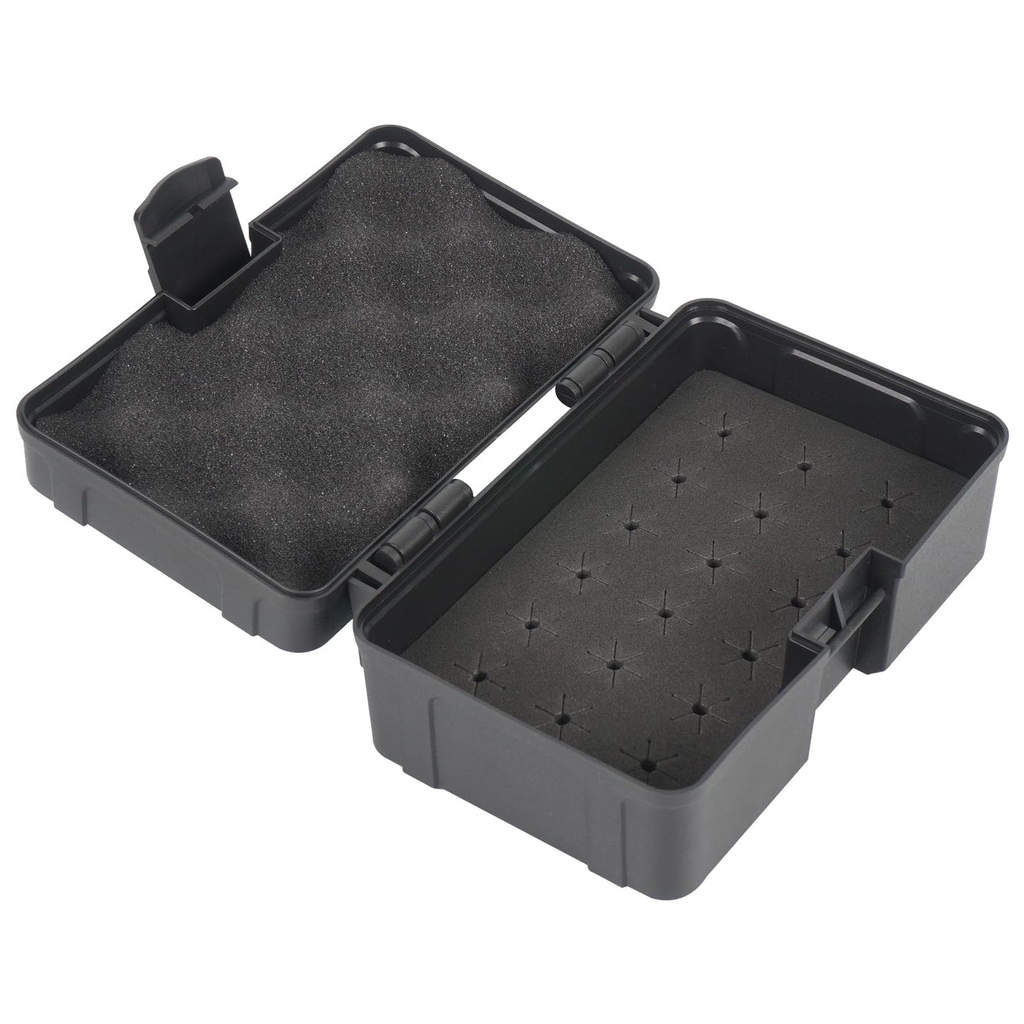 Smarkey Archery Broadhead Box Arrow Case holds 18 Arrowheads Broadhead Case Holder for Crossbow Recurve Bow and Compound Bow Hunting Accessories Storage