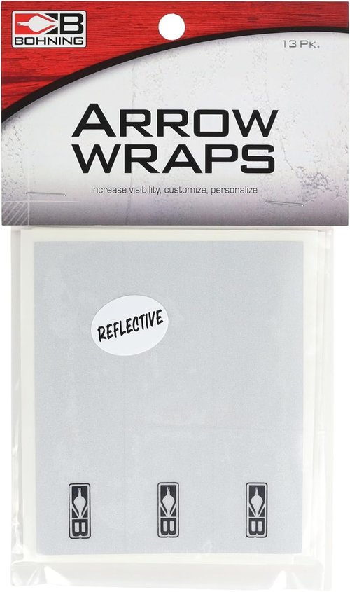 Bohning 4" Solid Arrow Wrap - Durable and Vibrant Arrow Fletching | Perfect for Archery Enthusiasts