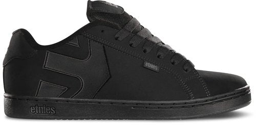Etnies Fader – Classic Skate Heritage Style with on-Trend Puffy Look, Reinforced Cupsole, Cushioned Fit, Everyday Sneakers - Black Dirty Wash - 6.5