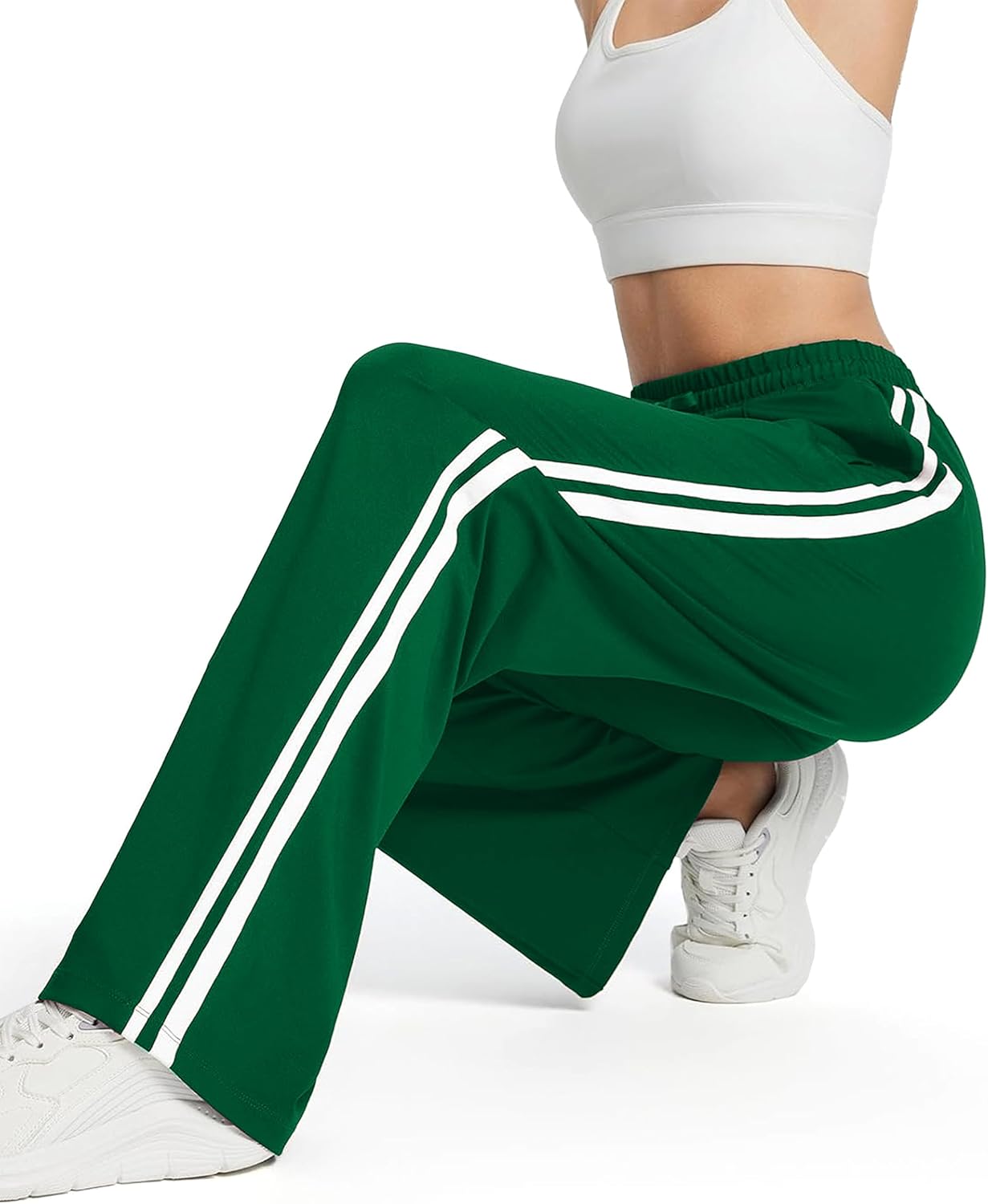 Tapata Women's Track Pants - Loose Straight Leg Jogging Sweatpants for Athletic Comfort | 28-36 Inseam