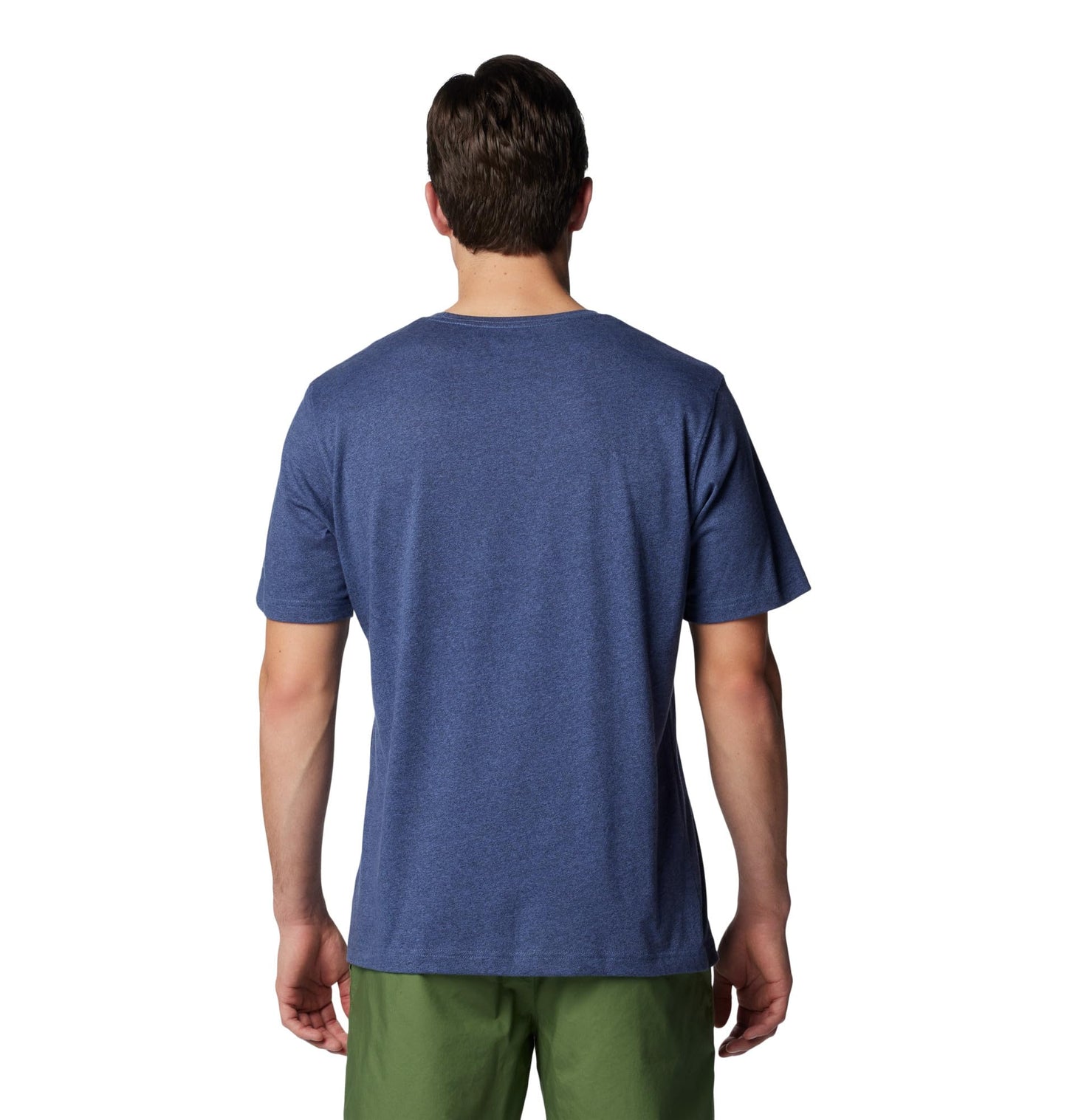 Columbia Mens Thistletown Hills Short Sleeve T-Shirt, Dark Mountain Heather, X-Large