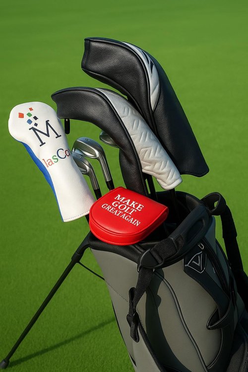 Make Golf Great Again Red Mallet Putter Cover
