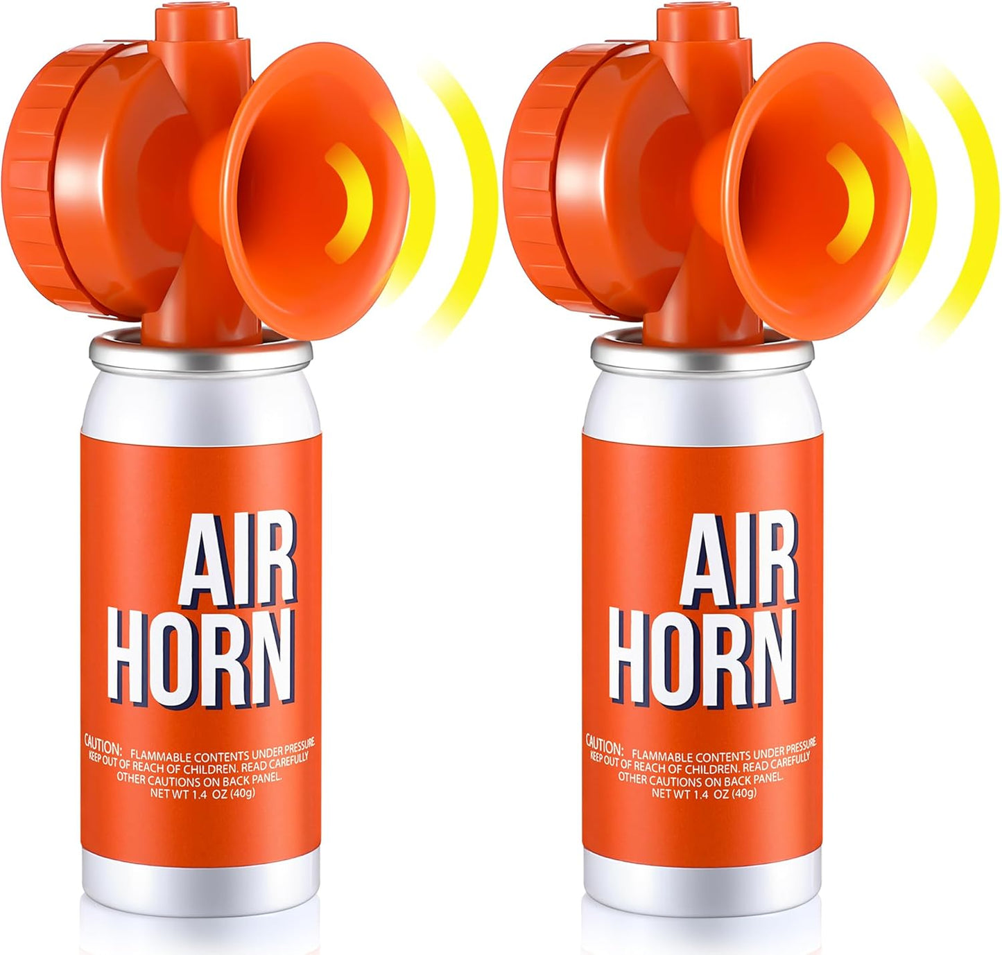 Air Horn | 1.4oz 122dB Loud Marine Safety Horn - Heard Up to 1/2 Mile, US Coast Guard Approved