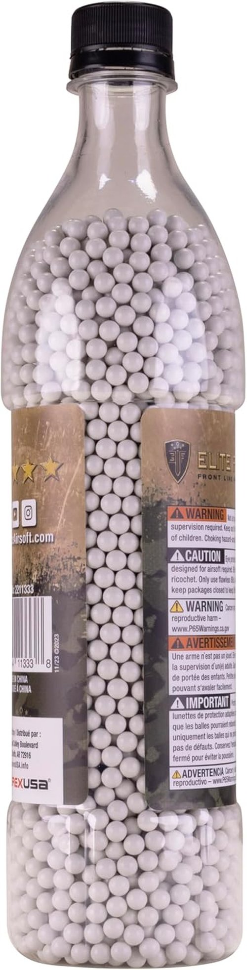 Elite Force 6mm Airsoft BBs - Premium Competition Ammo, 4000 Count for Optimal Performance