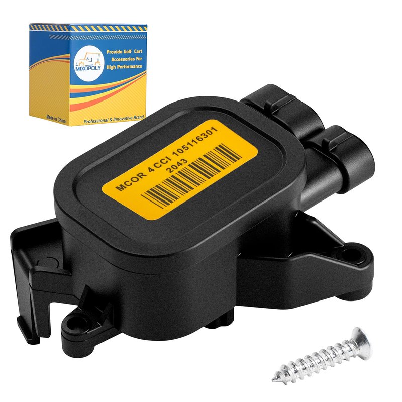 Mixopoly Golf Cart MCOR 4 Conversion Throttle Potentiometer for Club Car DS/Precedent/Carryall/Tempo/Onward 2012-up Replace OEM 105116301, 103850401，1038504-01 (MCOR 3)