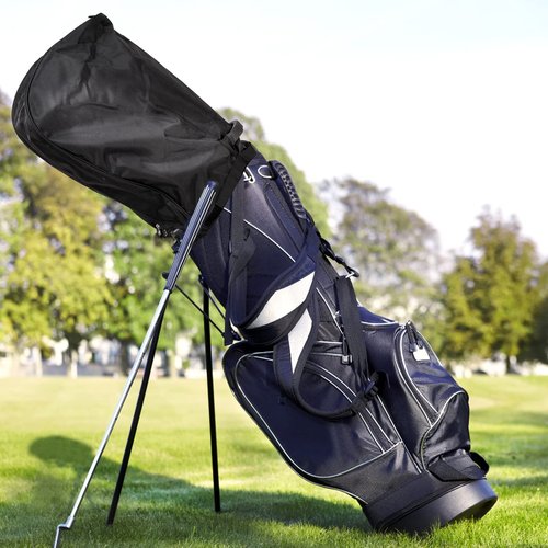 CRAFTSMAN GOLF Black Waterproof 1680D Golf Bag Dust Cover Rain Hood