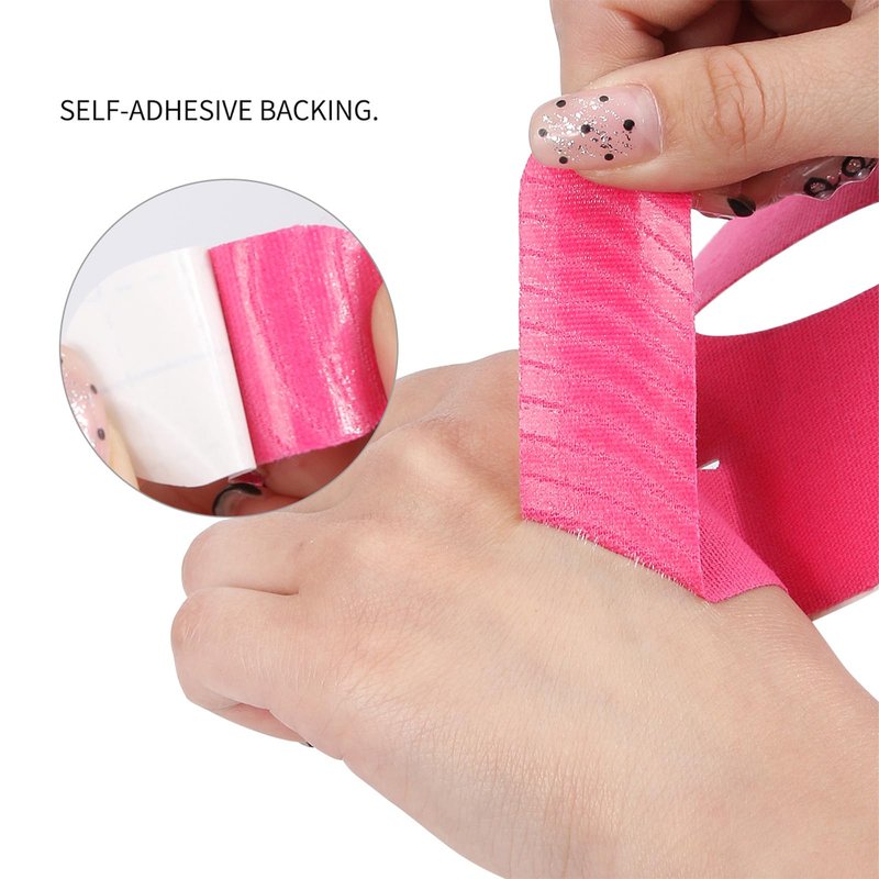 12 PCS Kinesiology Tape for Wrist, Waterproof Breathable Precut Kinesiology Tapes, Hand Muscle Joint Support Bowling Wrist Tape, Elastic Athletic Tapes for Sports Muscle Strain Relief