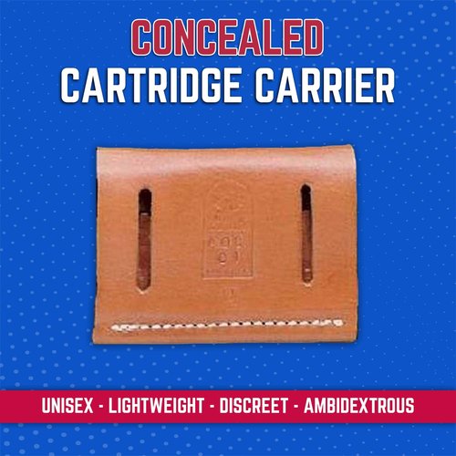 DeSantis 2X2X2 Cartridge Pouch 38/357 Tan