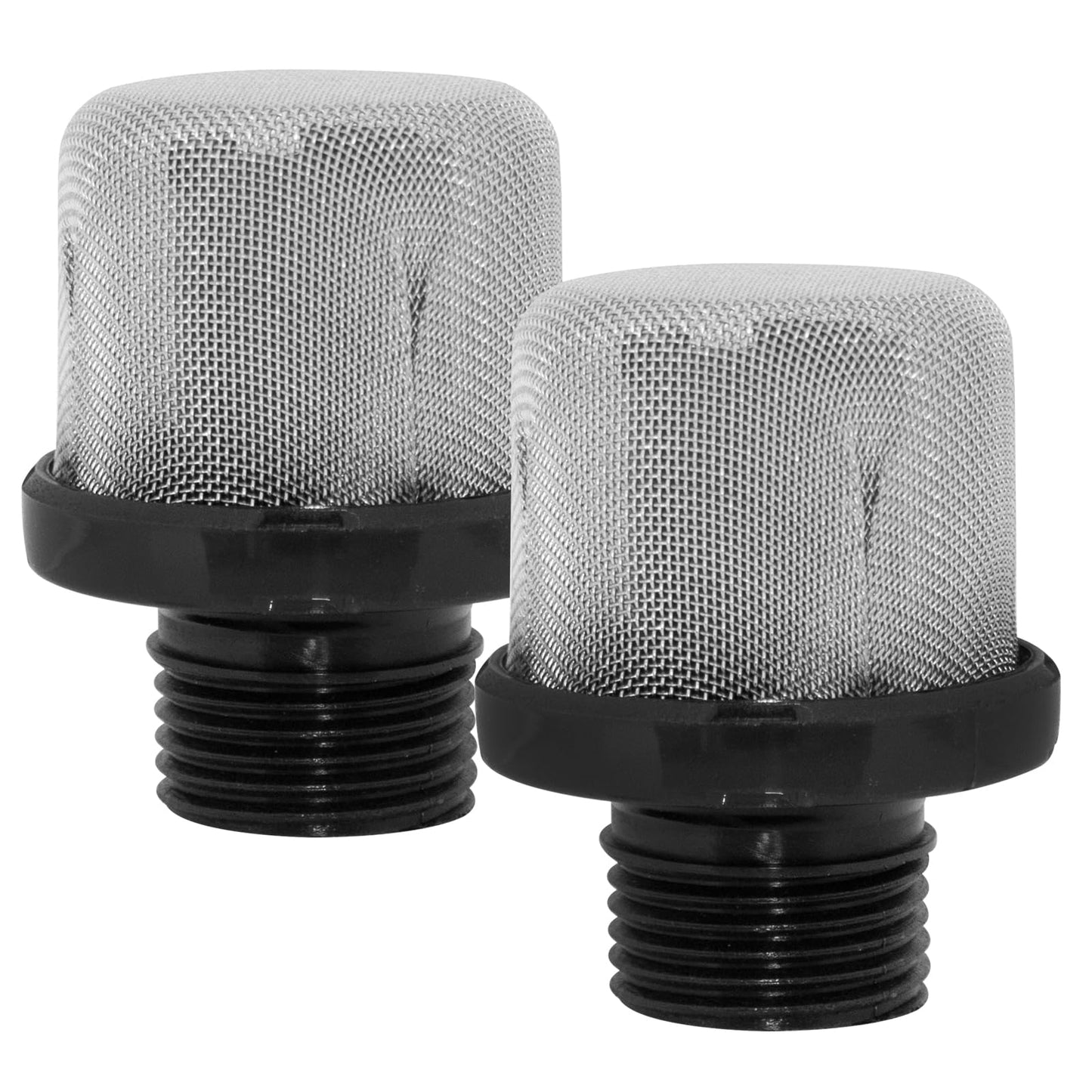 3/4 Inch Replacement Hose Inlet Strainer Filter Inlet Suction Strainer Mesh Filter Pumps, Paint Spray Guns (2 Pack)