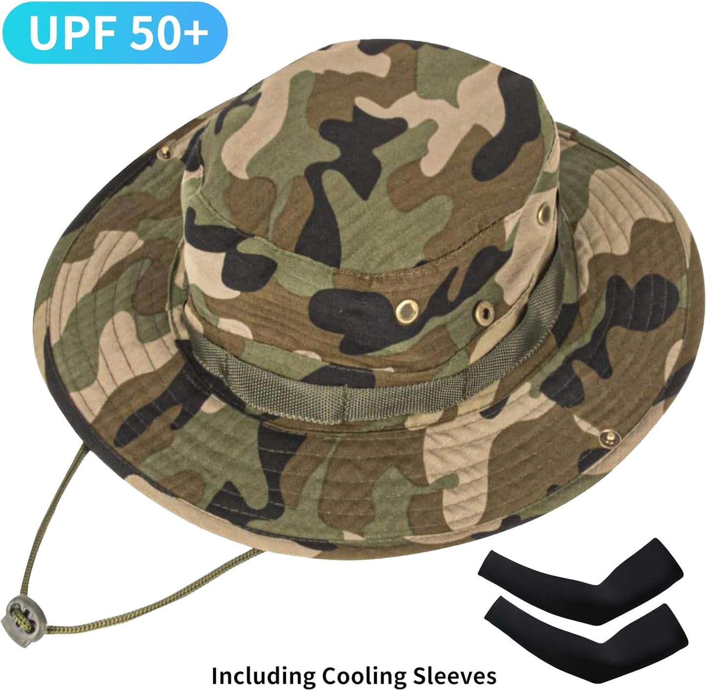 Skiennix Bucket Hat | UPF 50+ UV Protection for Men & Women - Foldable for Hiking & Beach