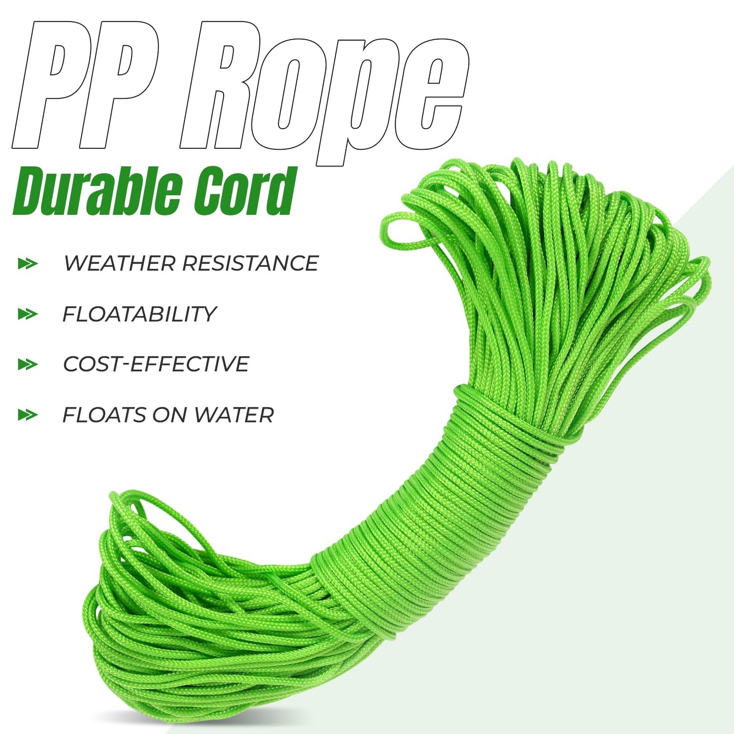 Kutir Throw Weight and Line Kit with Storage Bag 16 OZ 600D Pouch, 150 Foot Polyethylene Easter Rope for Arborists, Suitable for Tree Climbing, High Limb Throwing